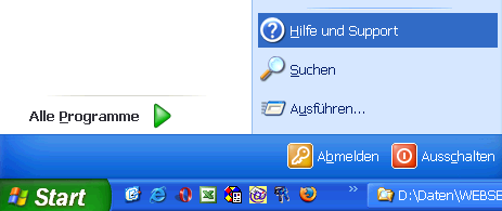 Hilfecenter starten